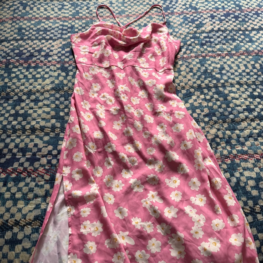 Floral print dress!